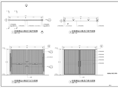 小区主入口 铁艺门 铁艺大门 小区铁艺门