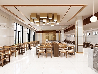新中式火锅店 现代火锅店 现代餐厅