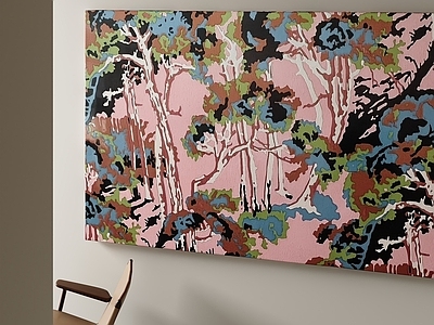 北欧风油画 美式挂画 法式挂画 轻奢挂画 油画 客厅挂画