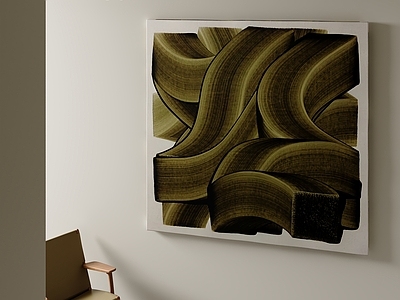 极简油画 意式挂画 轻奢挂画 卧室挂画 油画 抽象画
