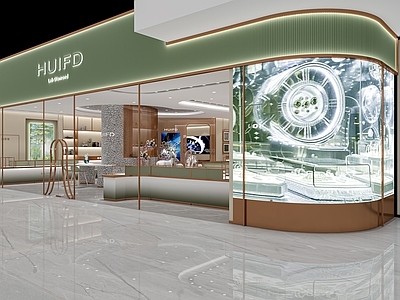 现代轻奢珠宝店
