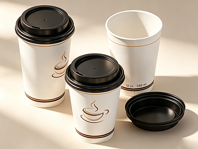 现代简约餐具 奶茶杯 饮料杯 杯子 咖啡杯