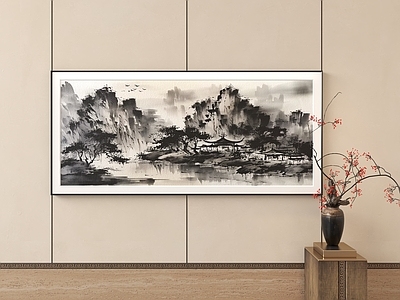 新中式挂画