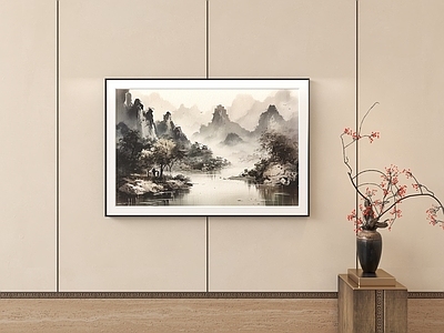 新中式挂画