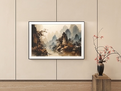 新中式挂画