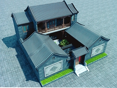 四合院 四合院施工图