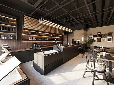 侘寂咖啡厅 咖啡店 茶饮店 烘焙店 咖啡吧 餐饮店