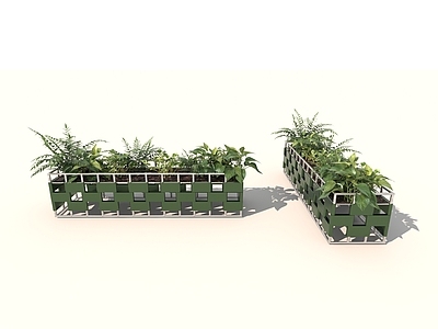 极简主义花架
