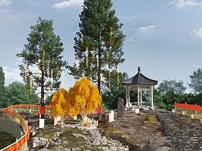 新中式景观文旅项目景观
