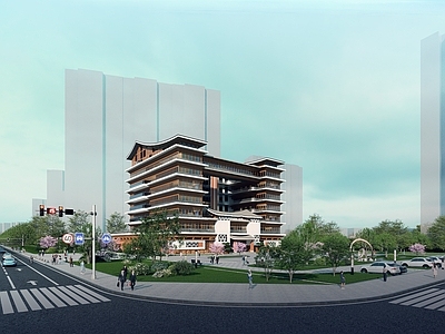 新中式风格建筑