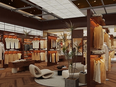 新中式服装店