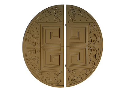 新中式门把手