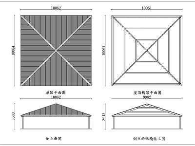亭子图库 钢构大方棚 大跨钢架棚 方型钢构棚 跨度钢方棚 钢架大蓬棚