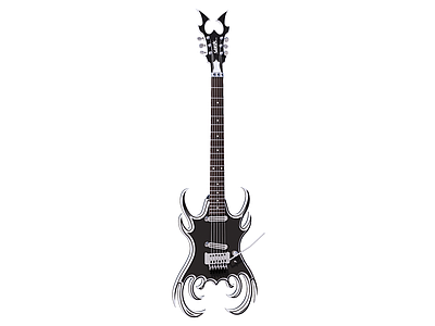 暗黑哥特乐器 Floyd Rose 电吉他