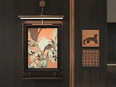 中古风挂画