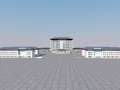 新中式政府办公楼