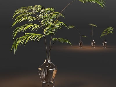 极简主义绿植摆件 植物盆栽花瓶摆件