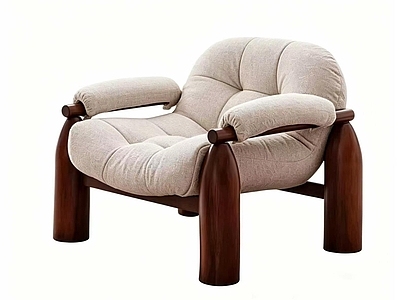 中古风单人沙发