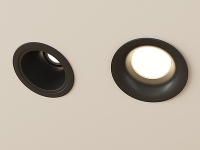 极简筒灯射灯 嵌入式筒灯射灯