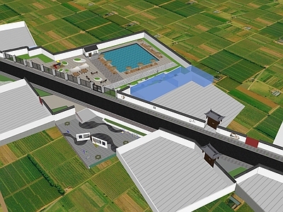 新中式乡村公园
