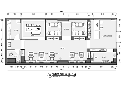 理发店 现代理发店 美发店 美发沙龙 美容美发 丝域养发