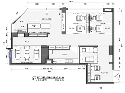 理发店 现代理发店 美发店 美发沙龙 美容美发 丝域养发