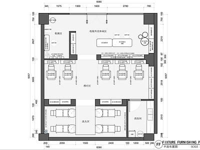 理发店 现代理发店 美发店 美发沙龙 美容美发 丝域养发