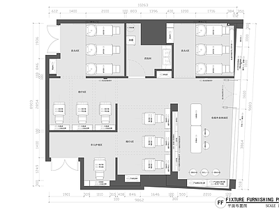 理发店 现代理发店 美发店 美发沙龙 美容美发 丝域养发