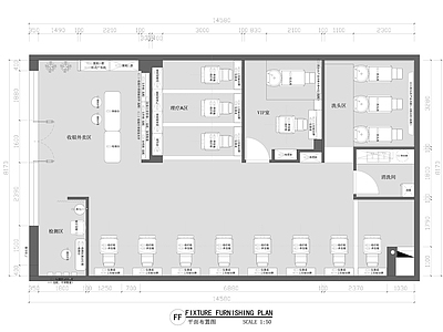 理发店 现代理发店 美发店 美发沙龙 美容美发 丝域养发