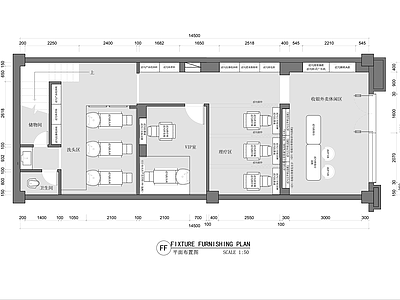 理发店 现代理发店 美发店 美发沙龙 美容美发 丝域养发