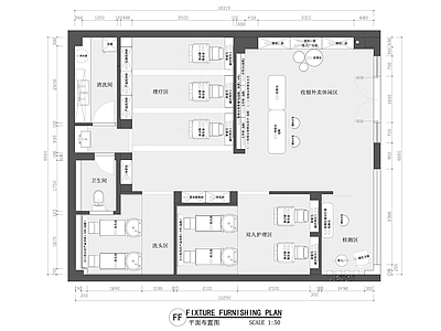 理发店 现代理发店 美发店 美容美发 美发沙龙 丝域养发