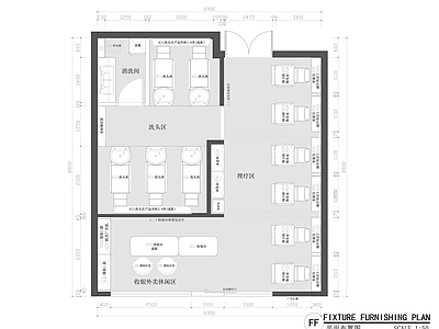 理发店 现代理发店 美发店 美发沙龙 美容美发 丝域养发