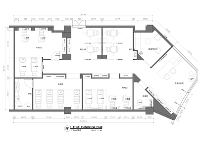 理发店 现代理发店 美发店 美发沙龙 美容美发 丝域养发