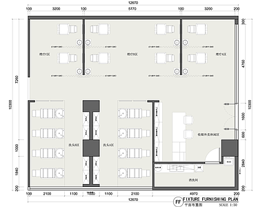 理发店 现代理发店 美发店 美发沙龙 美容美发 丝域养发