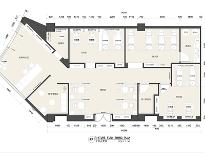 理发店 现代理发店 美发店 美发沙龙 美容美发 丝域养发