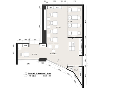 理发店 现代理发店 美发店 美发沙龙 美容美发 丝域养发