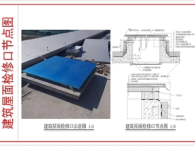 屋顶 建筑屋面检修口