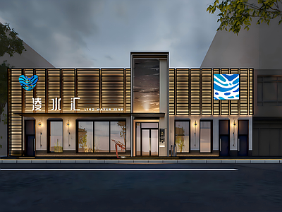 现代简约其他商业建筑 外观 洗浴