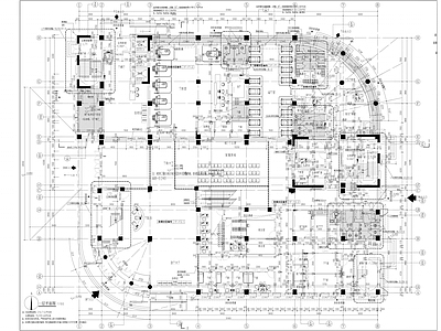 医院建筑 综合医院施工图 门急诊住院综合楼 区域急救中心 急救中心综合楼