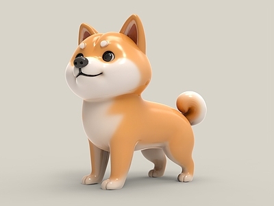 日式其他商业美陈 柴犬美陈 柴犬 柴犬雕塑 柴犬摆件
