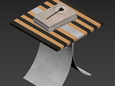 极简主义边几 FENDI Table 茶几 芬迪