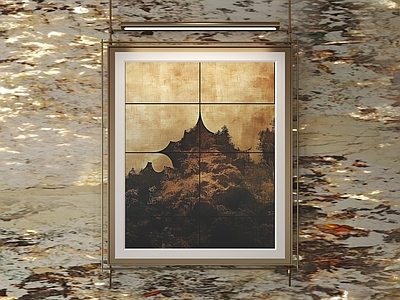 新中式挂画