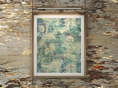 抽象艺术风挂画