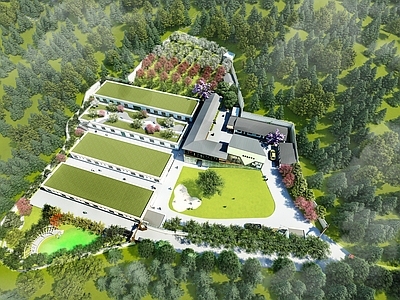新中式民宿建筑