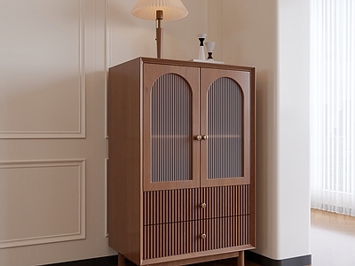 中古风储物柜
