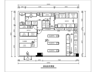 面包店 极简奶油风烘焙店
