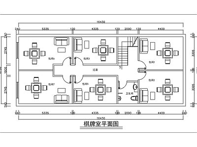 棋牌室 休闲娱乐棋牌