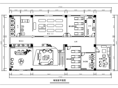 瑜伽馆 原木奶油风普拉提
