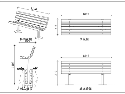 家具图库 棕木扶手椅 实木靠背椅 木质休闲椅 棕褐木椅 扶手靠背椅