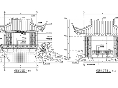 亭子图库 新中式水榭亭子 水上凉亭 仿古建筑亭子 格栅休闲凉亭